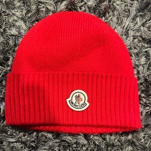 Moncler Vibrant Red Men’s Hat